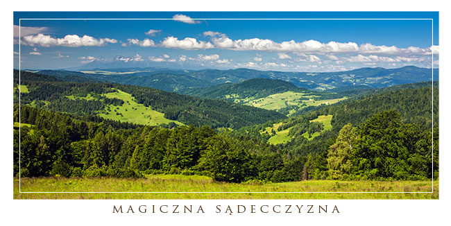Panorama z Wierchomli